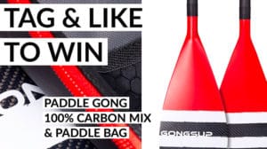 Gagnez une pagaie Mix 100% carbon et sa housse Gong