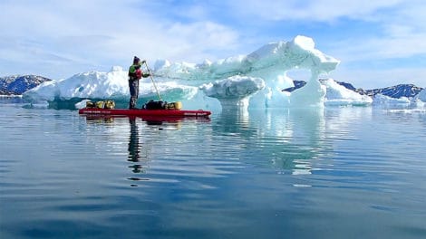 Vidéos Sup Paddle Groenland avec Ingrid Ulrich