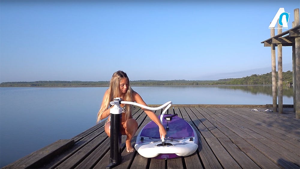 Comment gonfler son paddle en vidéo par Anonym Sup
