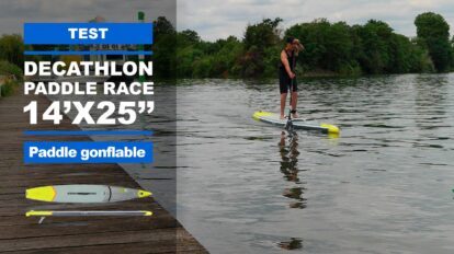 Stand up paddle Itiwit gonflable de course 14x25