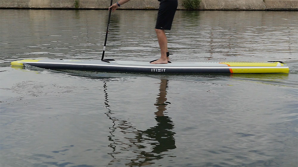 Stand up paddle Itiwit gonflable de course 14x25, notre vidéo test
