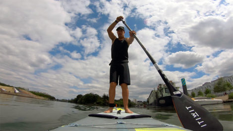 Stand up paddle Itiwit gonflable de course 14x25, notre vidéo test