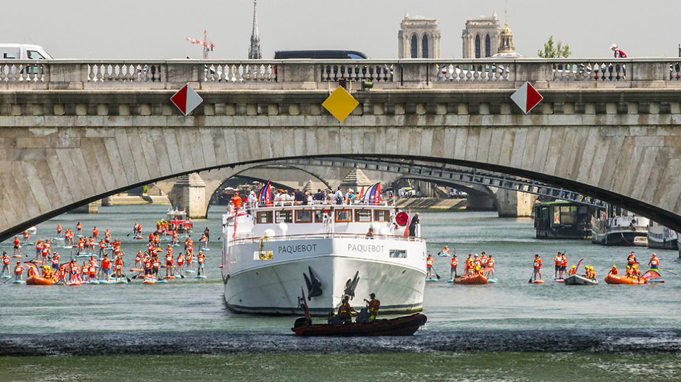 Vidéo Mille SNSM Paddle Trophy, stand up paddle au coeur de Paris
