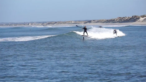 Vidéo d’une session Surf & Sup Foil à La Torche