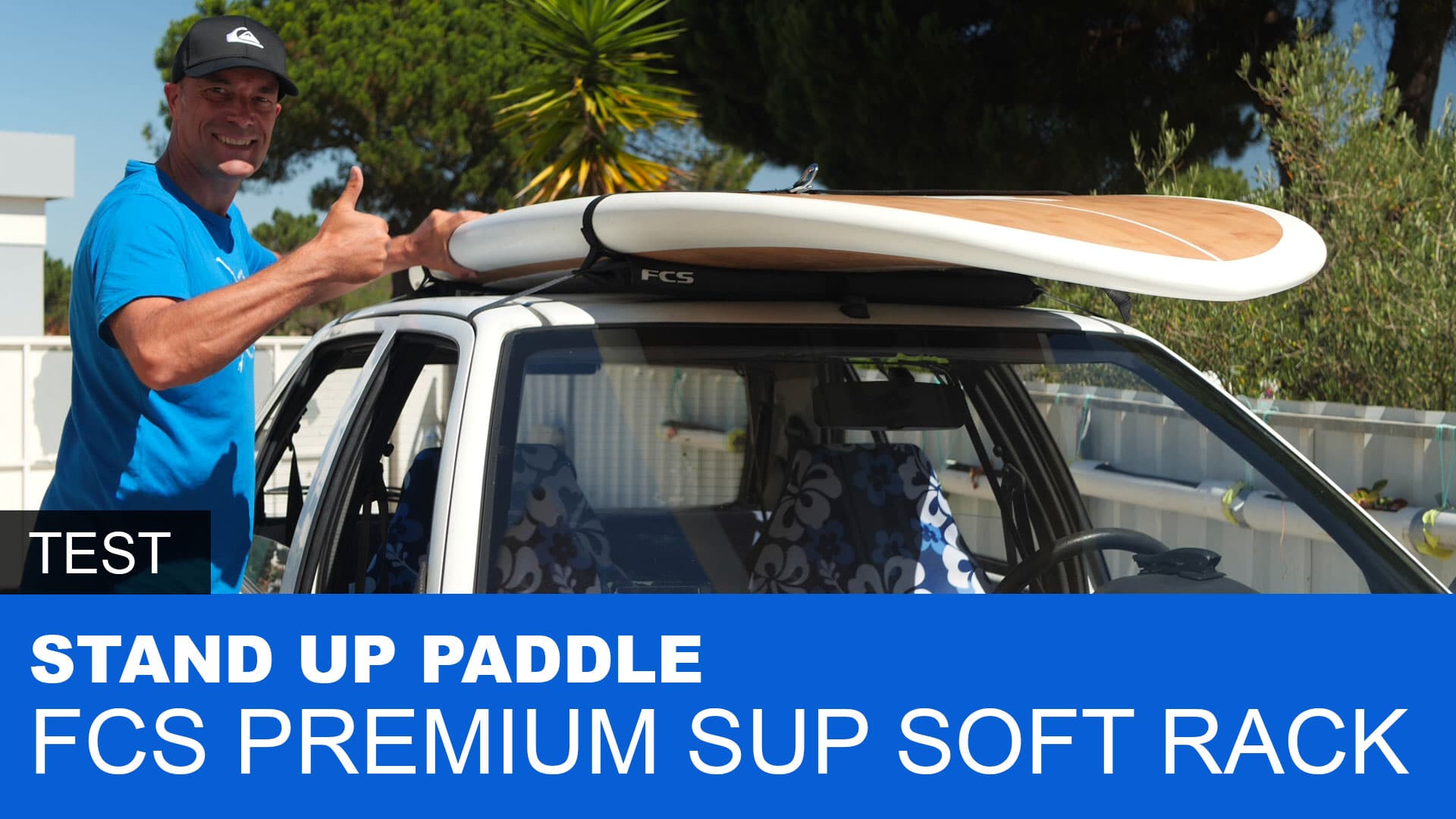 Premium Sup Soft Rack d'FCS, galerie de toit pour planches | Stand up ...