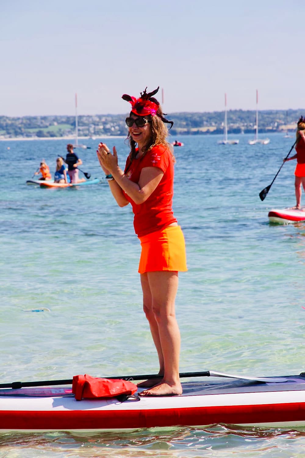 Sup Addict,  stand up paddle en Bretagne avec Vanessa