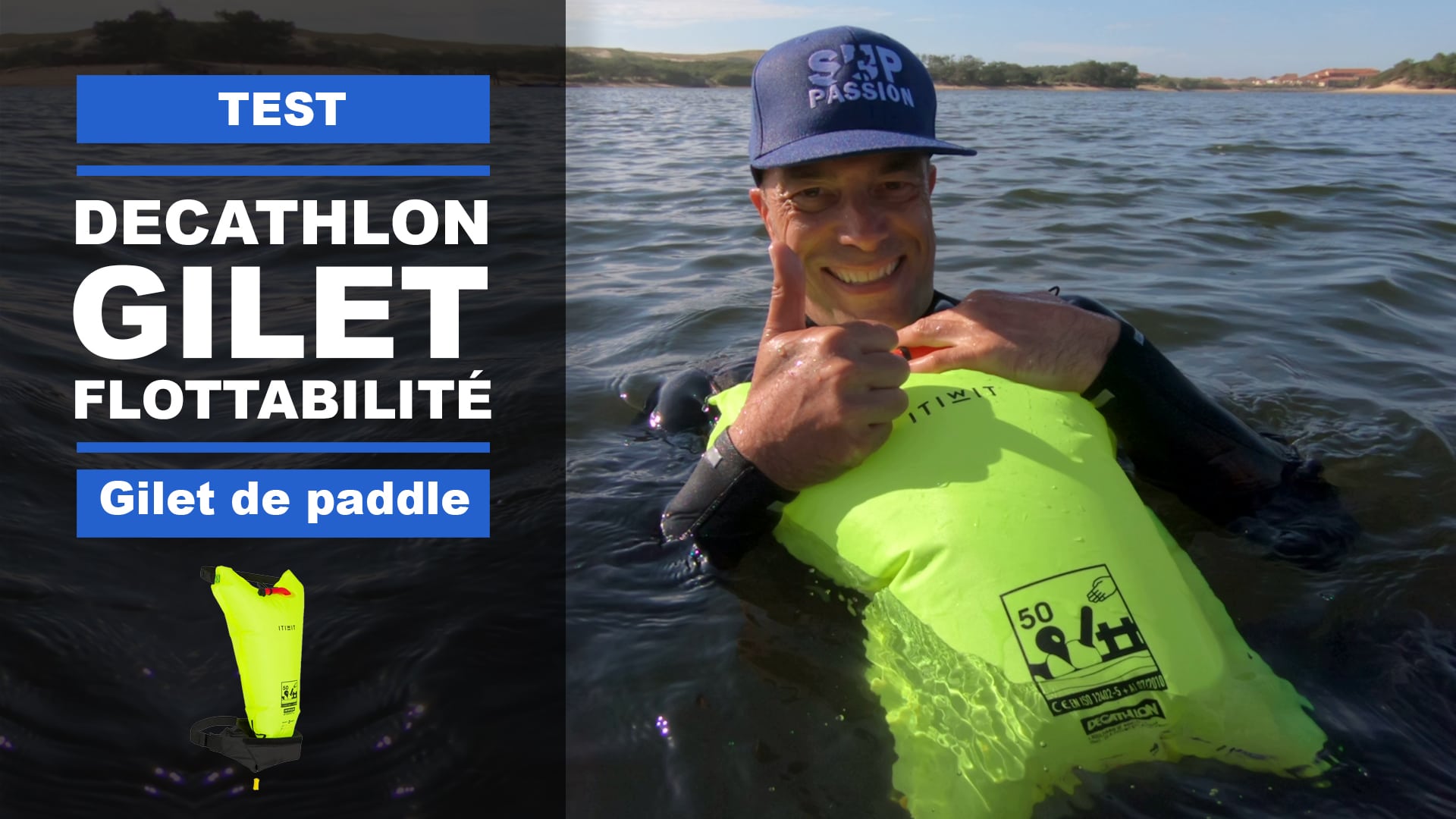decathlon gilet paddle