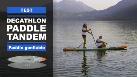 Paddle gonflable tandem 15' Decathlon