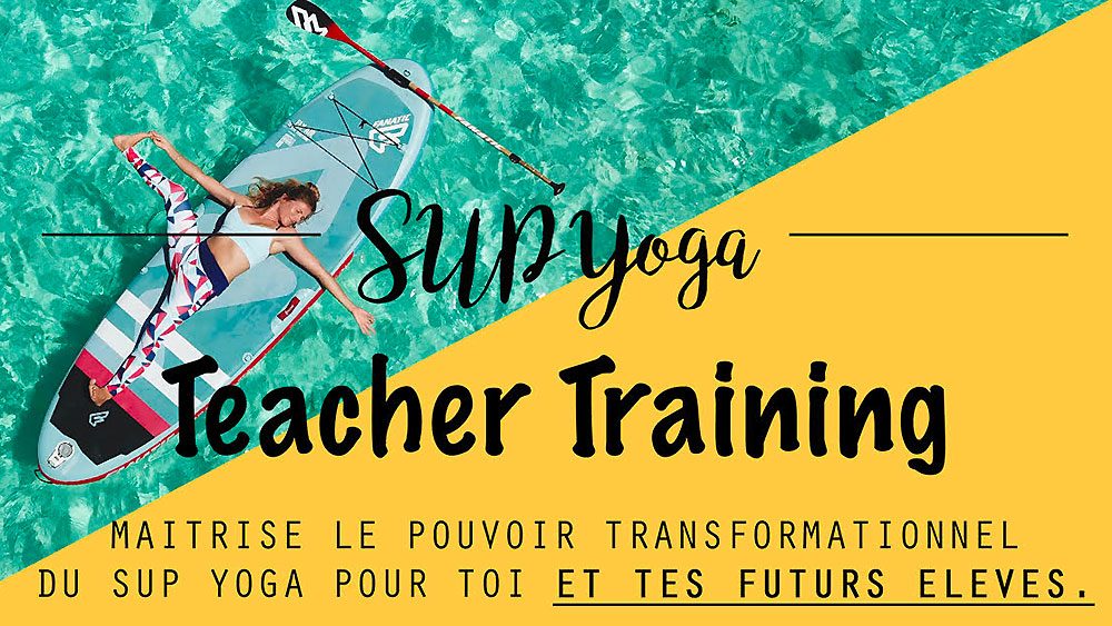 Sup yoga teacher training online sur sup passion