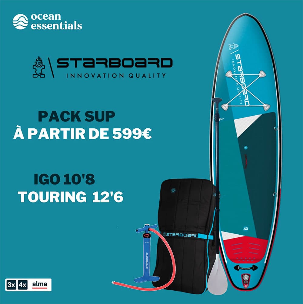 Paddle gonflable Starboard Igo 10'8