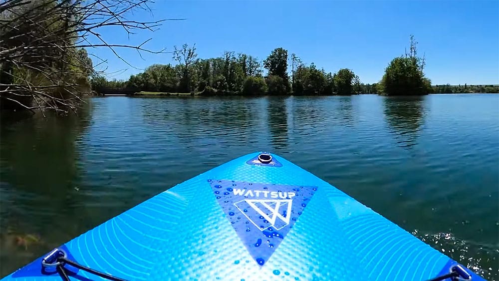 Sar 10' WattSup, test du paddle gonflable