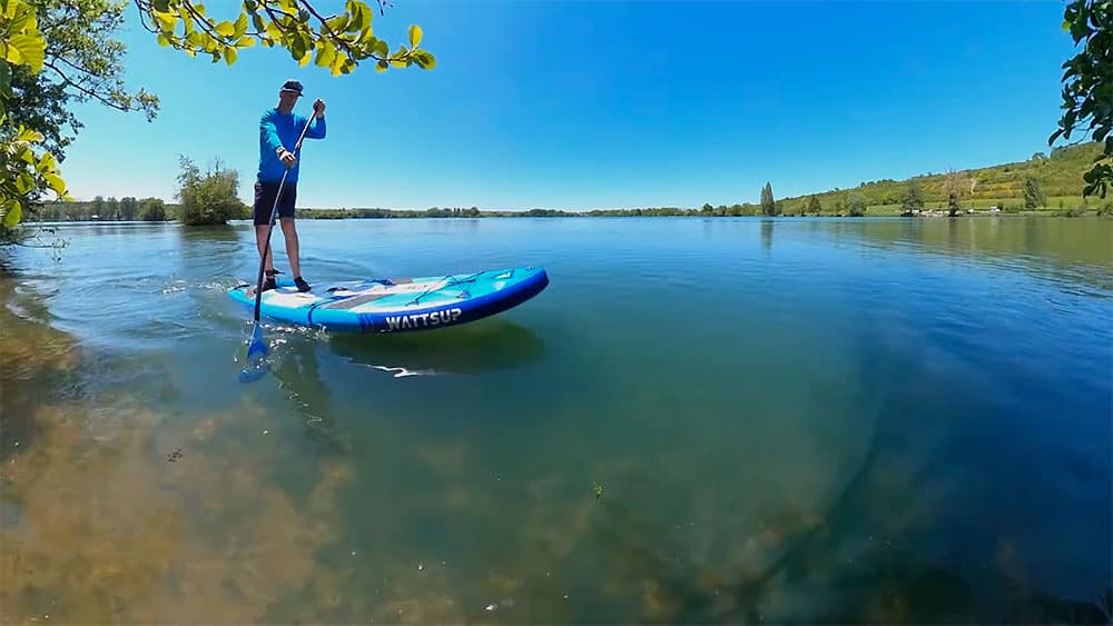 Sar 10' WattSup, test du paddle gonflable