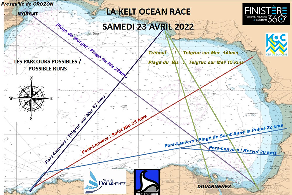 Parcours Kelt Ocean Race 2022