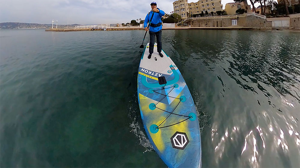 Test & avis paddle gonflable Polaris d'Aztron