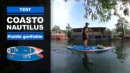 Test du paddle gonflable Nautilus 11'8 Coasto