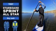 Test de la combinaison sèche Starboard