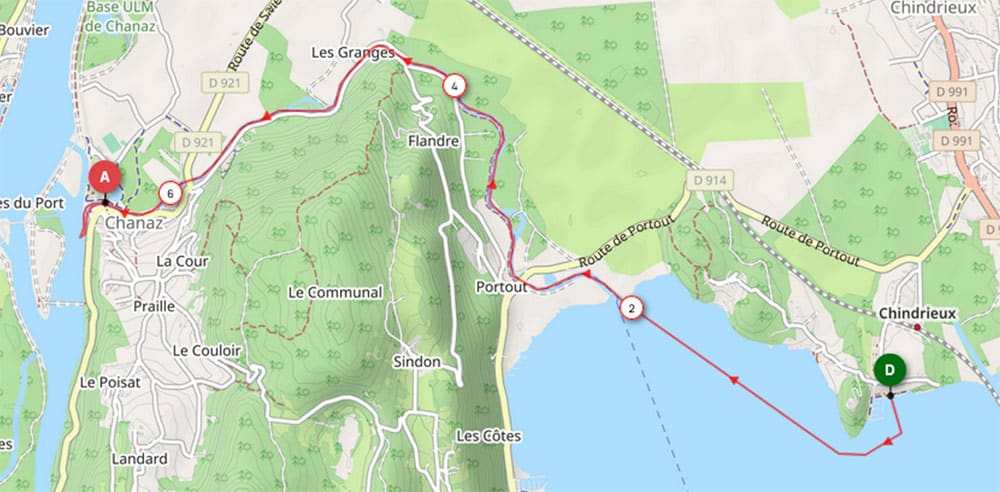 Canal de Savières, 2ème étape Alpine Lakes Tour 2023