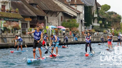 Canal de Savières, 2ème étape Alpine Lakes Tour 2023