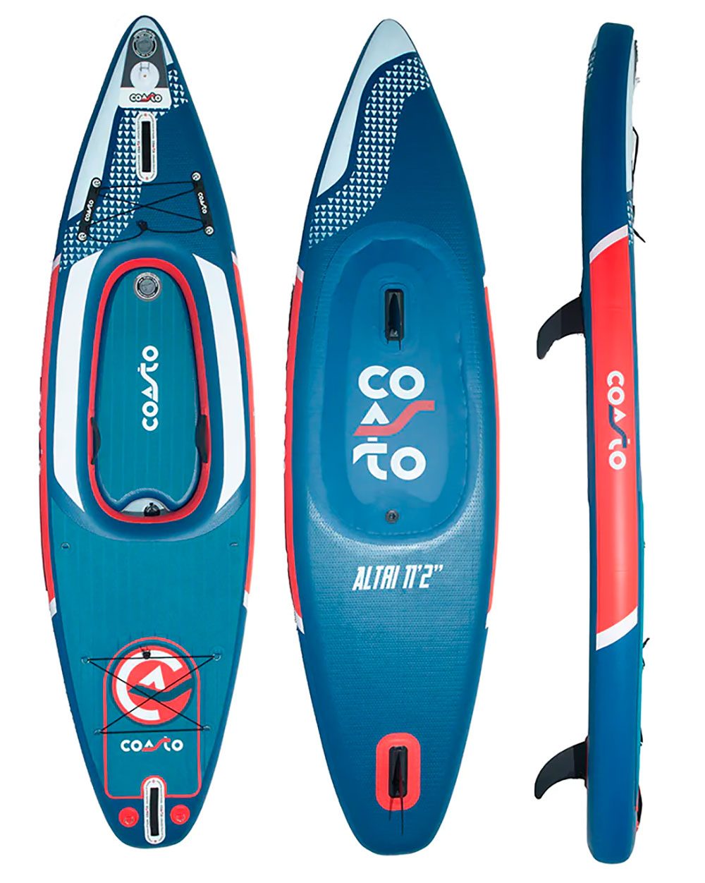 Test du paddle gonflable & kayak Altai de Coasto sur Sup