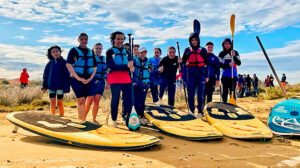 Le stand up paddle chez les scolaires !