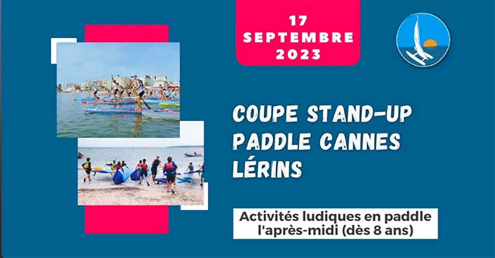 Coupe Cannes stand up paddle Lérins 2023