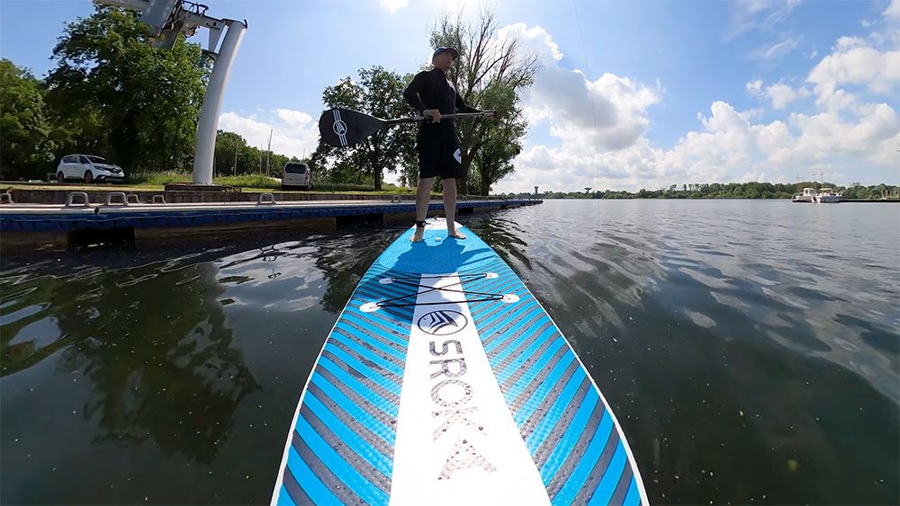 Test paddle gonflable Easy de Sroka Company