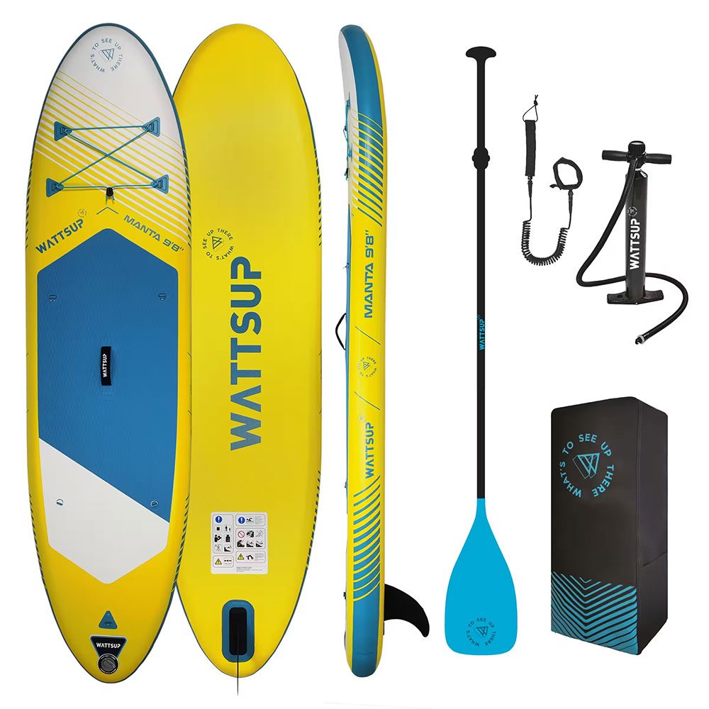 Test paddle gonflable Manta 9'8 de WattSUP