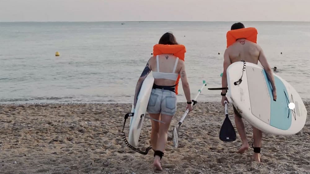 À Larmor-Plage, on va pouvoir louer des paddles en libre-service, une première en Bretagne