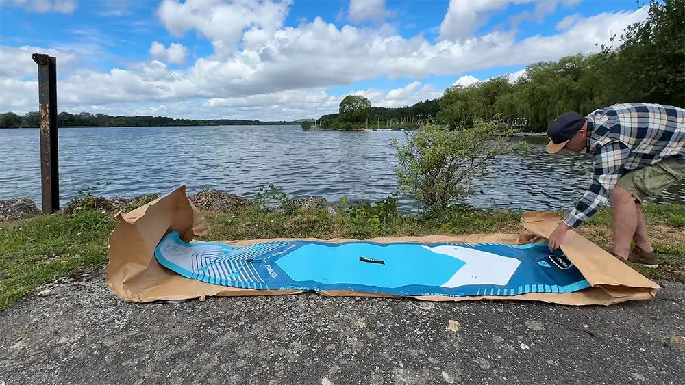 Test paddle gonflable Mora 10'6 de WattSUP