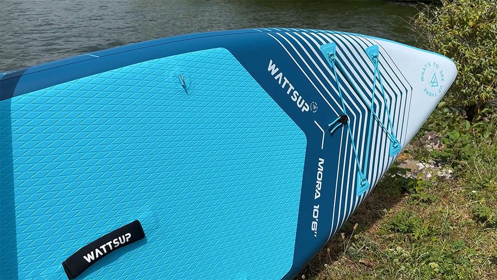 Test paddle gonflable Mora 10'6 de WattSUP