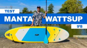 Test paddle gonflable Manta 9'8 de WattSUP