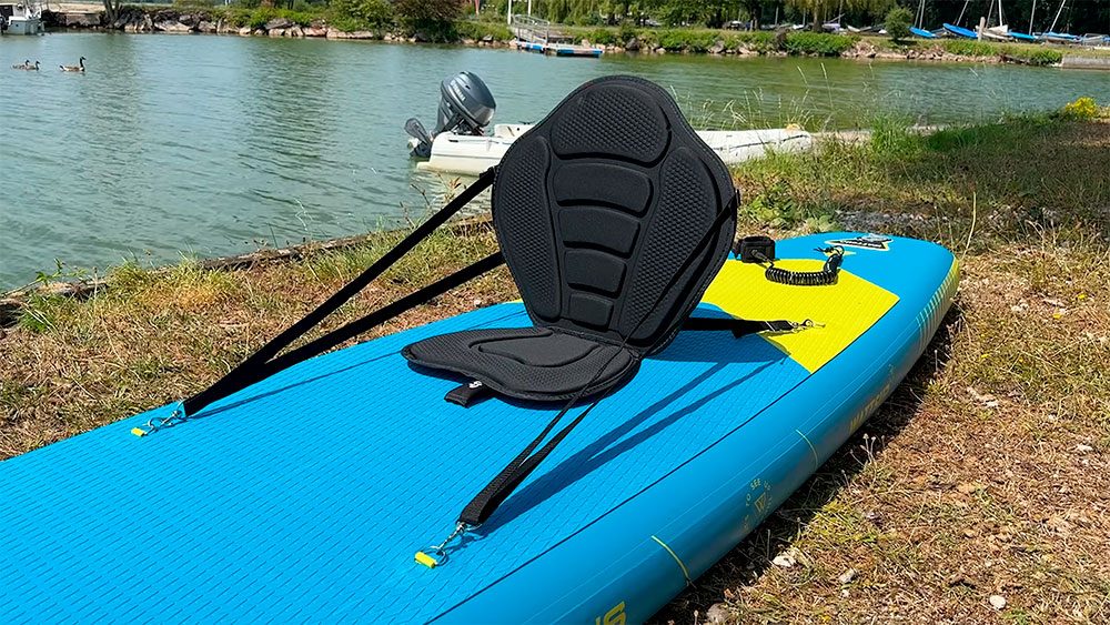 Test paddle gonflable Silver 11'6 de WattSUP