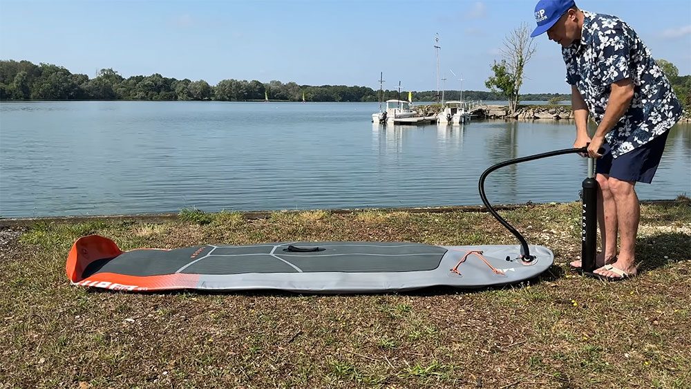 Test paddle gonflable SUP Air Takoon