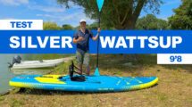 Test paddle gonflable Silver 11'6 de WattSUP