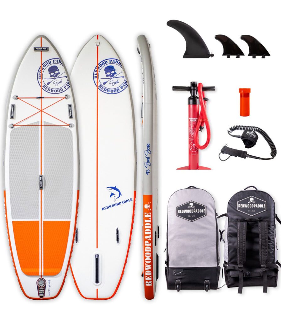 Funbox 9'6, le paddle gonflable parfait pour le surf