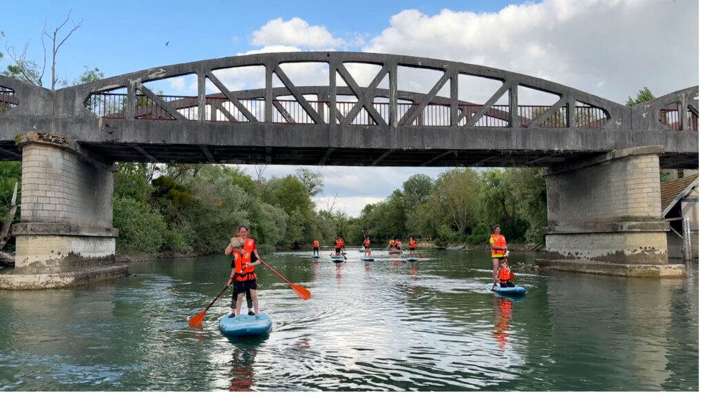 Descente de Seine gourmande en paddle à Nogent-sur-Seine