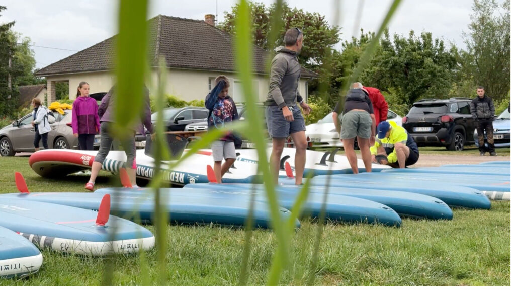 Découverte de la Seine matinale en paddle à Nogent-sur-Seine