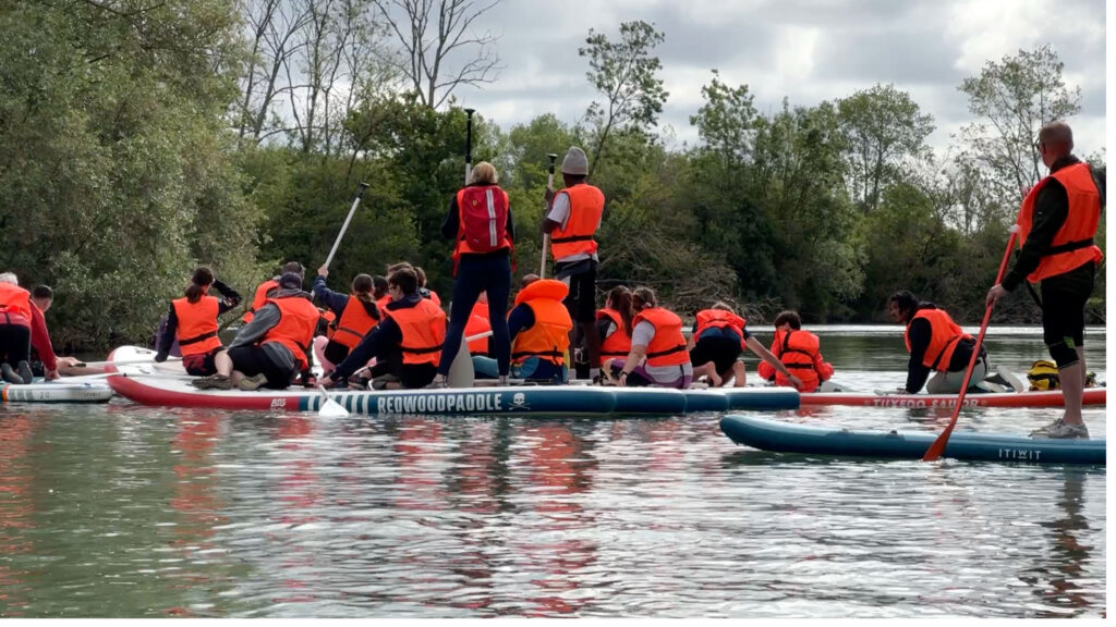 Découverte de la Seine matinale en paddle à Nogent-sur-Seine