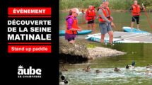 Découverte de la Seine matinale en paddle à Nogent-sur-Seine