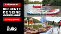 Descente de Seine gourmande en paddle à Nogent-sur-Seine