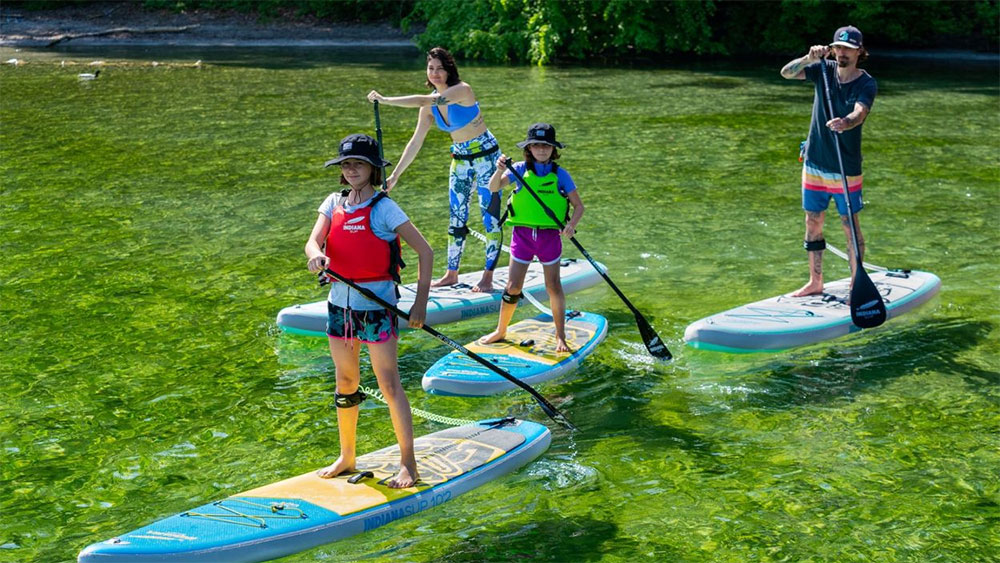 Paddle Indiana 10'2 Groms Pack pour les enfants