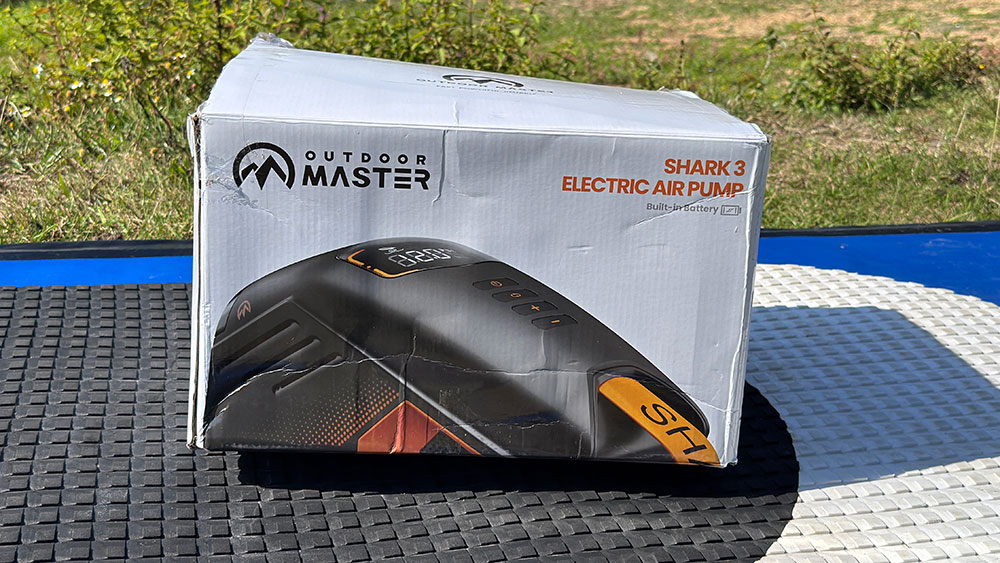 Test pompe électrique rechargeable Outdoor Master Shark 3