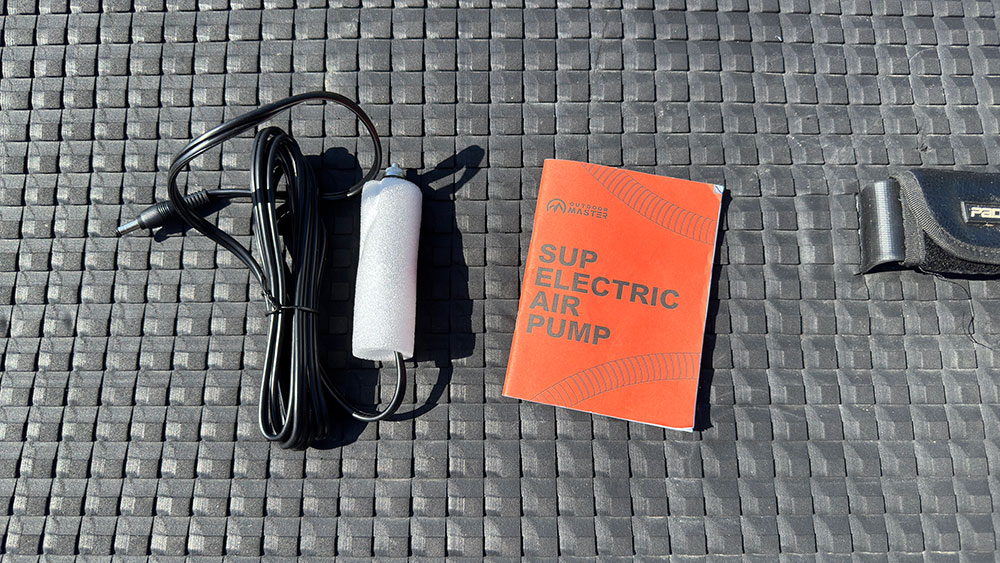 Test pompe électrique rechargeable Outdoor Master Shark 3