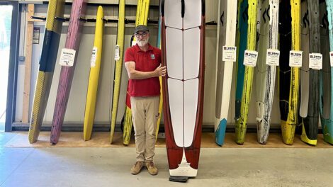 3Bay Paddle et sa 1000ème planche "Made in Breizh"
