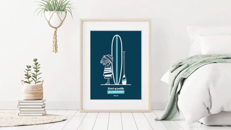 SOOS BZH, quand l'illustration sublime l'esprit du paddle !