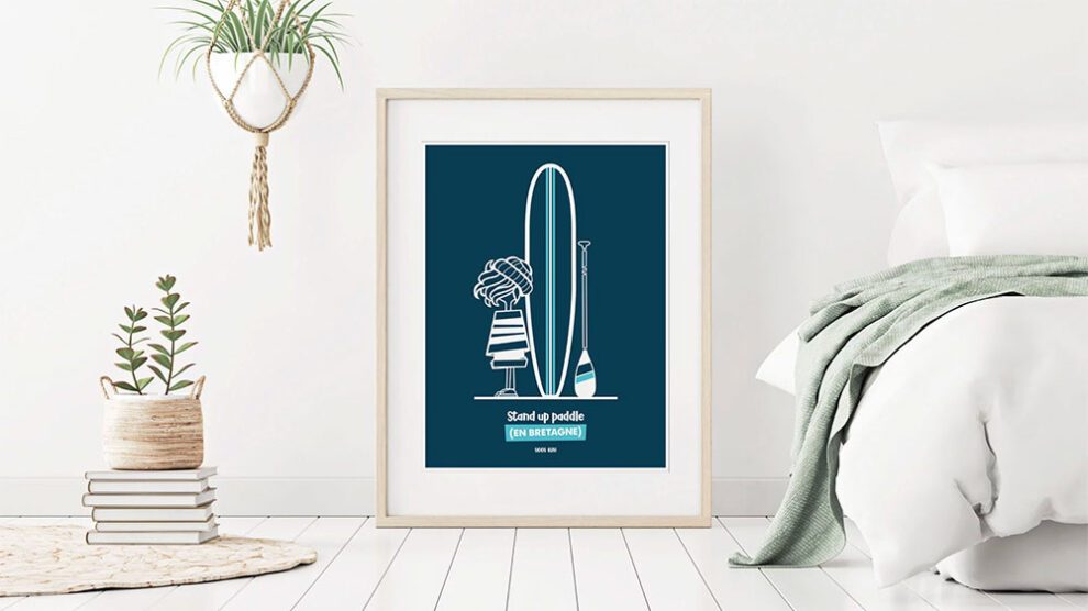 SOOS BZH, quand l'illustration sublime l'esprit du paddle !