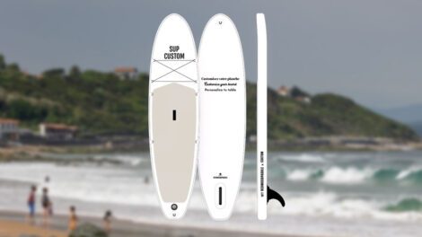 Stand up paddle gonflable personnalisable chez Redwoodpaddle