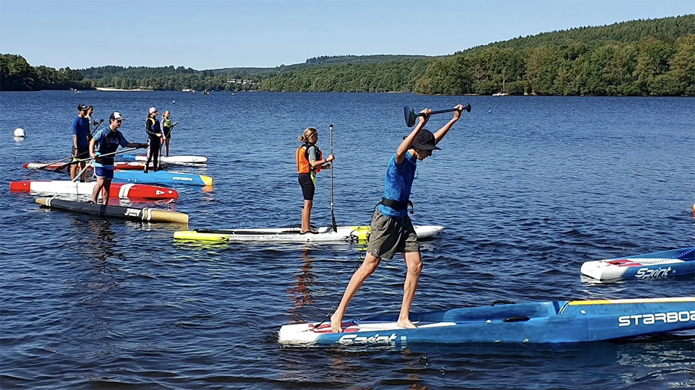 Stages SUP Race pour les jeunes 2026 sur Sup Passion.com