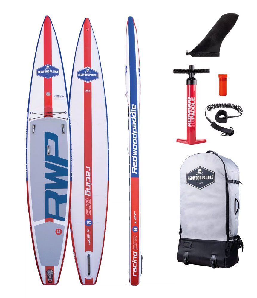 Test paddle gonflable Racing Pro Redwoodpaddle