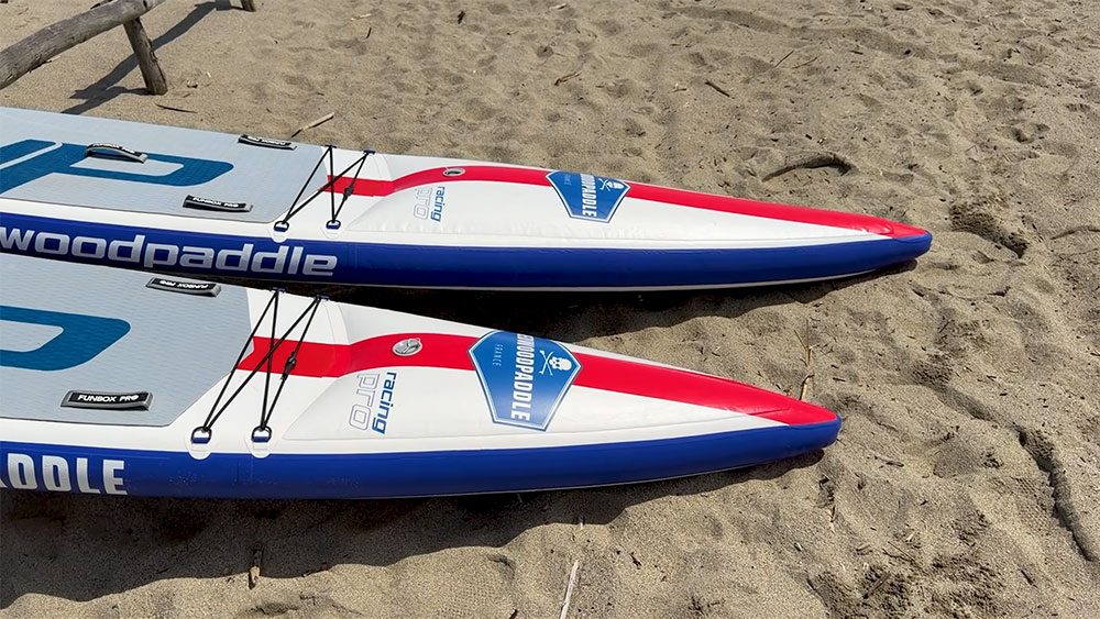 Test paddle gonflable Racing Pro Redwoodpaddle